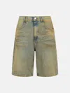 Amish 'tommy' Blue Denim Bermuda Shorts