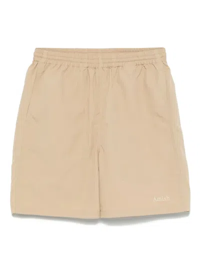 Amish Trip Shorts In Beige