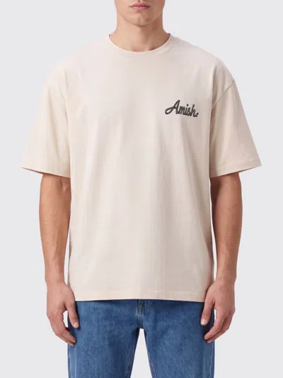 Amish T-shirt Men Color Beige