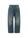 Amish Belt Loop Jeans In Blue