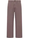 Amish Belt-loop Casual Pants In Pink