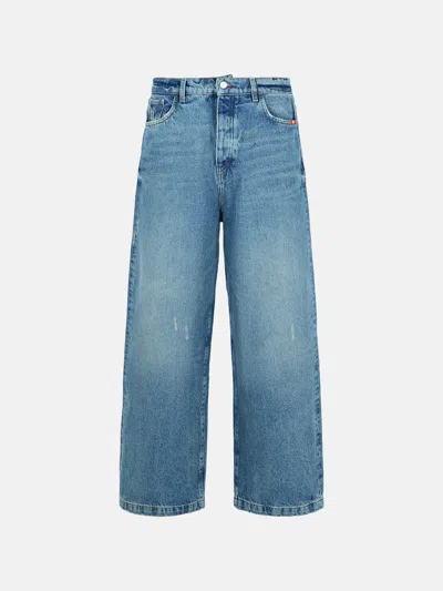 Amish 'wide' Light Blue Denim Jeans