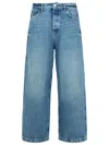 Amish 'wide' Light Blue Denim Jeans In Blue