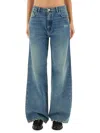 Amish "wider Dust" Jeans In Blue