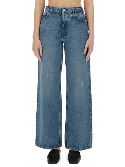 Amish Wider Labrea Jeans In Denim