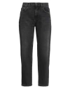 Amish Woman Jeans Black Size 27 Cotton, Recycled Cotton In Black