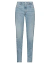 Amish Woman Denim Pants Blue Size 27 Cotton In Blue