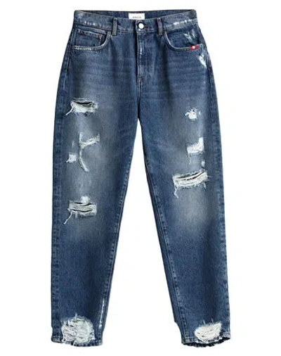 Amish Woman Jeans Blue Size 31 Cotton