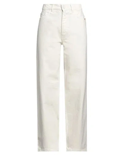 Amish Woman Jeans Off White Size 27 Cotton
