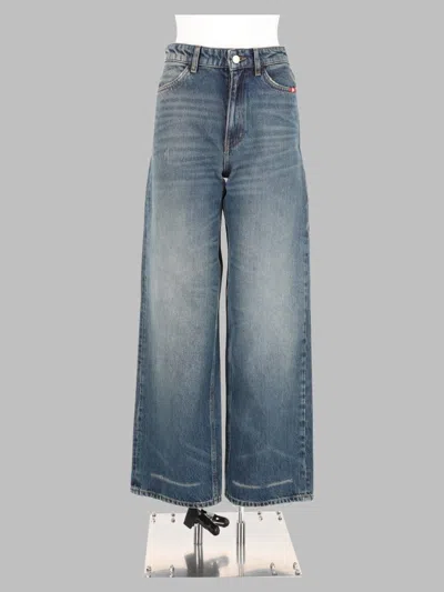 Amish Women's Denim Jeans In Blue