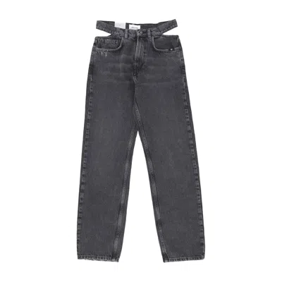 Amish Women's Jeans W Lorena Denim Graphite