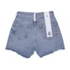 Amish Women's Short Jeans Short Ivy Denim New Stone In New Stone