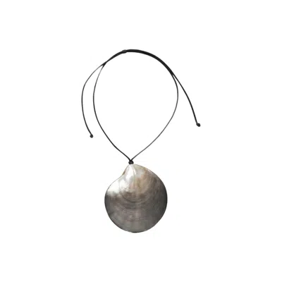 A'miss Women's Shell Statement Necklace In Metallic