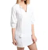 Amita Naithani Glam Embellished Tunic In White In White