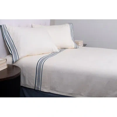 Amity Home 100% Cotton Guest Room Sheet Set Case Pack In Adriatic