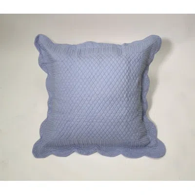 Amity Home 100% Cotton Ties Sham In Blue