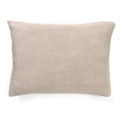 Amity Home 100% Cotton Zipper Pillow Sham In Beige