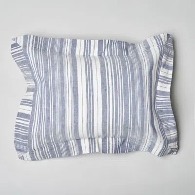 Amity Home Adan Striped Lumbar Pillow / Color:blue
