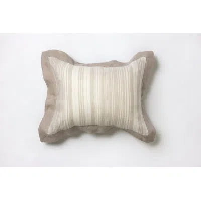 Amity Home Adan Striped Lumbar Pillow / Color:natural