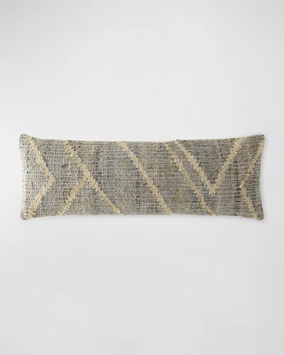 Amity Home Amos X-long Bolster Pillow In Gray