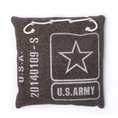 Amity Home Army Cotton Throw Pillow