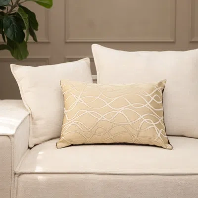 Amity Home Balles Small 100% Cotton Lumbar Pillow