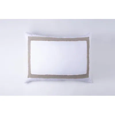 Amity Home Banasky 100% Linen Sham In White;beige