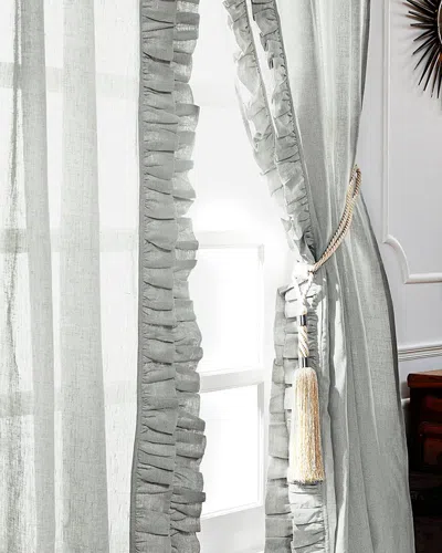 Amity Home Basillo Curtain Panel Set In Green