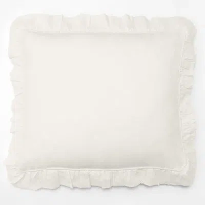 Amity Home Bassam Linen Sham In Ivory