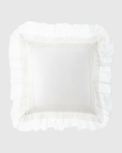 Amity Home Bellamy European Sham In White