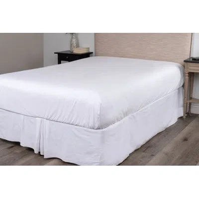 Amity Home Box Spring Cover In White