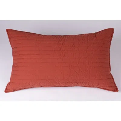 Amity Home Bryce Pillow Sham In Brick