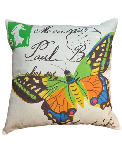AMITY HOME AMITY HOME BUTTERFLY FLIGHT DECORATIVE PILLOW