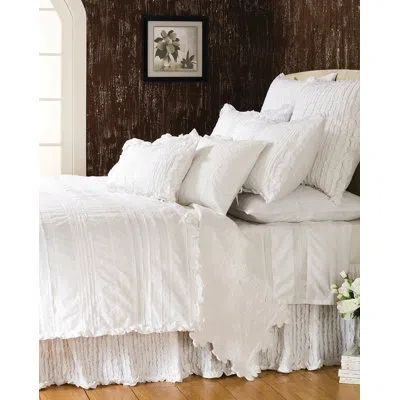 Amity Home Charles Cotton Single Quilt In White