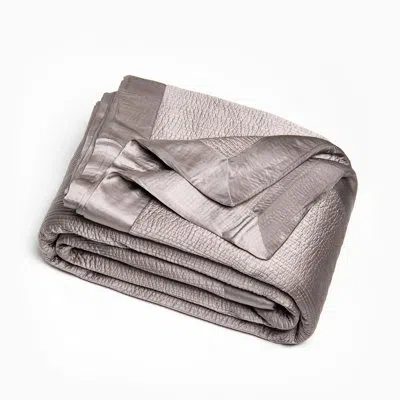 Amity Home Christie Quilt Gray Duvet Cover In Ash Grey