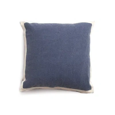 Amity Home Connor Cotton Indoor/outdoor Throw Pillow In Navy