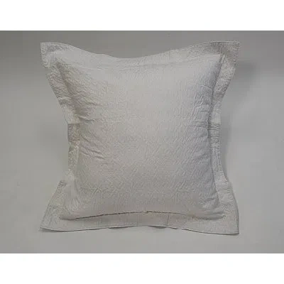Amity Home Cornelio 100% Cotton Ties Sham In White