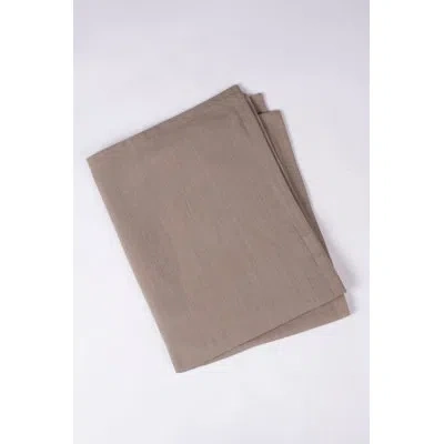 Amity Home Cotton Blend Duvet Cover In Brown