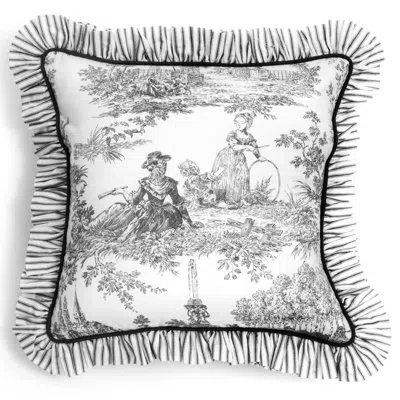 Amity Home Cotton Sham In Black