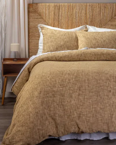 Amity Home Dax Duvet Cover In Yellow