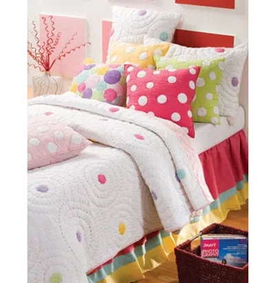 Amity Home Dottie Sham In White