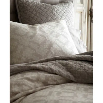 Amity Home Dylan Gray Standard Cotton Duvet Cover