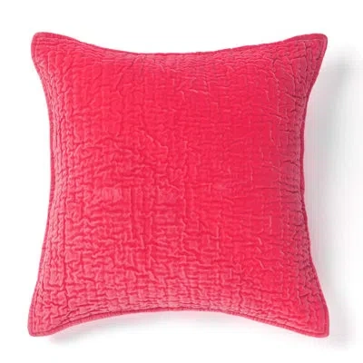Amity Home Ethan Sham In Hot Pink
