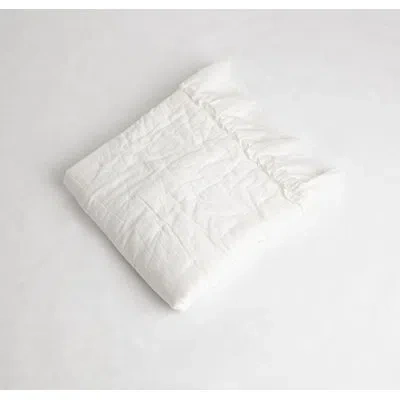 Amity Home Fonia Standard Cotton Coverlet In Ivory