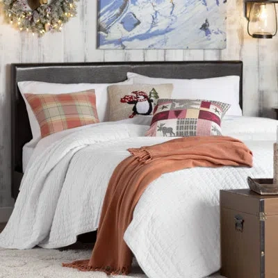 Amity Home Freeport Cotton Quilt In White