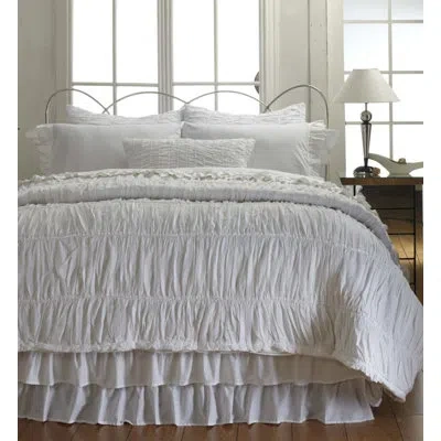 Amity Home French Ruffle Rachel Standard Sham In White