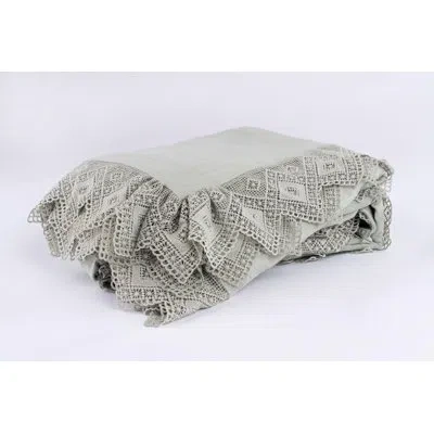 Amity Home Gray Linen Duvet Cover