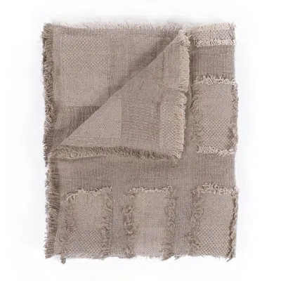Amity Home Hamilton Coverlet, Natural In Cream