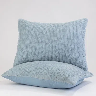 Amity Home Hudson Sham In Blue