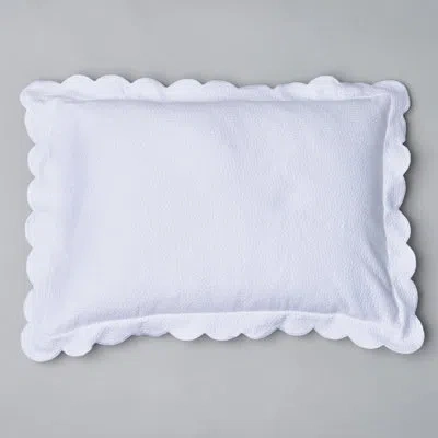 Amity Home Isha Striped 100% Cotton Sham In White